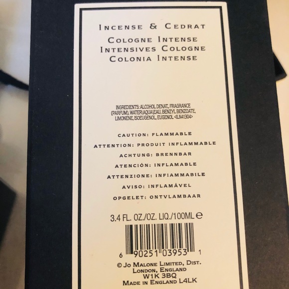 Jo Malone Incense & Cedrat - Picture 6 of 7
